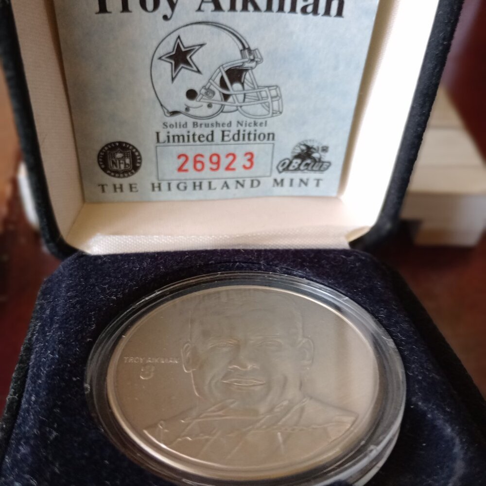 Troy Aikman Solid Brushed Nickel